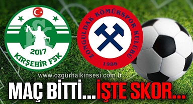Maç bitti... İşte skor!
