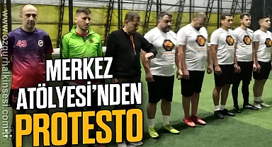 MERKEZ ATÖLYESİ'NDEN PROTESTO
