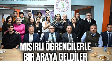 Mısırlı Öğrencilerle Bir Araya Geldiler