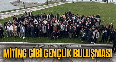 Miting gibi gençlik buluşması