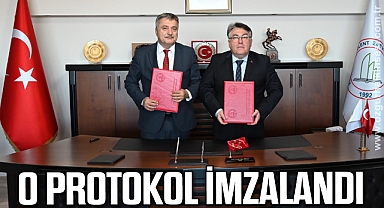 O protokol imzalandı