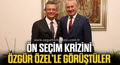 Ön seçim krizini görüştüler