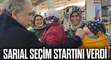 SARIAL SEÇİM STARTINI VERDİ