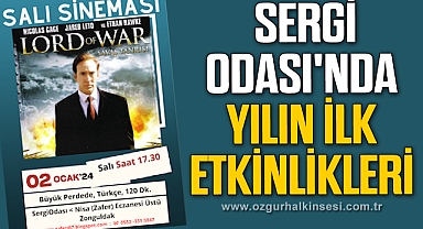 Sergi Odası'nda Yılın İlk Etkinlıkleri