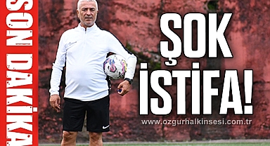ŞOK İSTİFA!