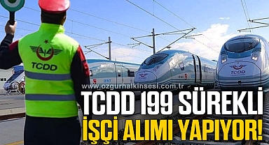 TCDD 199 sürekli işçi alımı yapıyor!