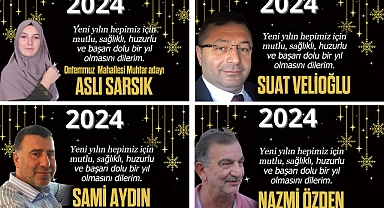 YENİ YILI KUTLADILAR