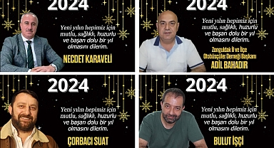 YENİ YILI KUTLADILAR