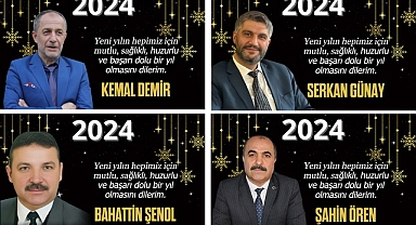 YENİ YILI KUTLADILAR