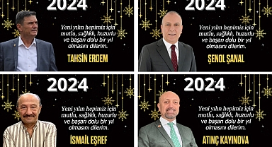 YENİ YILI KUTLADILAR