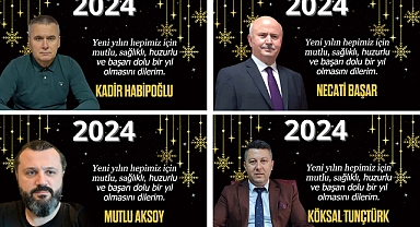 YENİ YILI KUTLADILAR