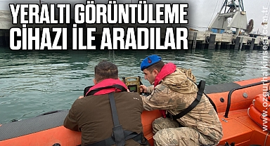 Yeraltı görüntüleme cihazı ile kayıp mürettebatı aradılar