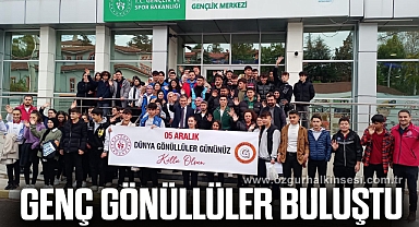 Zonguldak Gençlik Merkezi Genç Gönüllüleri Buluşturdu