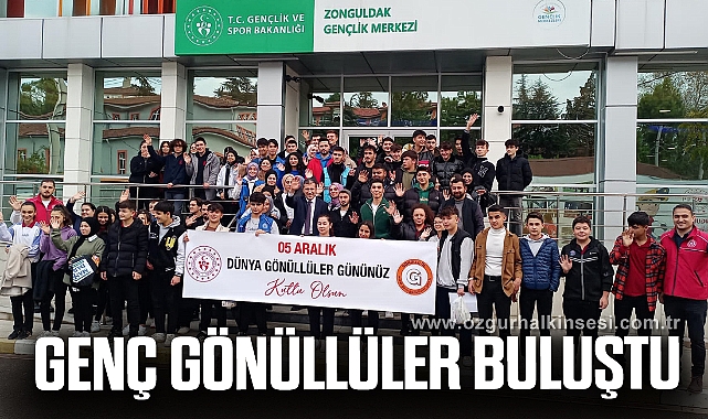 Zonguldak Gençlik Merkezi Genç Gönüllüleri Buluşturdu