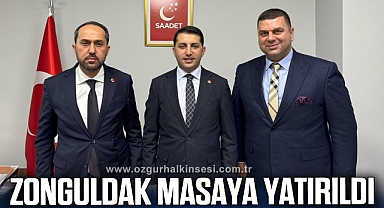 ZONGULDAK MASAYA YATIRILDI