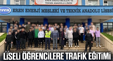 245 öğrenciye trafik eğitimi verildi