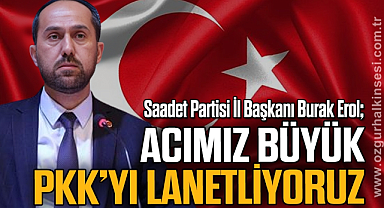 ACIMIZ BÜYÜK PKK'YI LANETLİYORUZ
