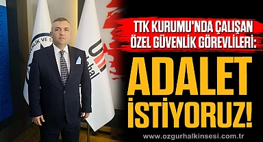 Adalet İstiyoruz!