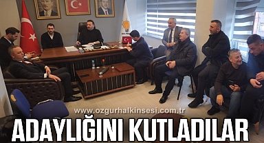 ADAYLIĞINI KUTLADILAR