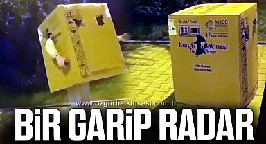 Bartın'da bir garip radar