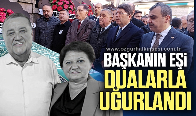 Belediye Başkanının eşi dualarla uğurlandı