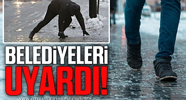 BELEDİYELERİ UYARIYORUZ!