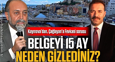 “BELGEYİ 15 AY NEDEN GİZLEDİNİZ?”