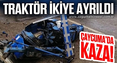 ÇAYCUMA'DA KAZA