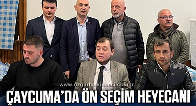 ÇAYCUMA’DA ÖN SEÇİM HEYECANI