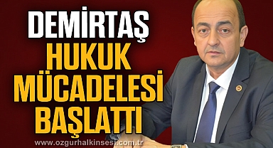 Demirtaş, hukuk mücadelesi başlattı