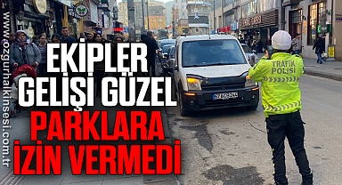 Ekipler gelişi güzel parklara izin vermedi