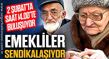 EMEKLİLER SENDİKALAŞIYOR