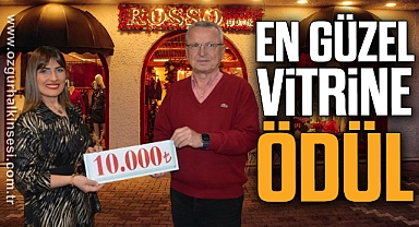 En güzel vitrin yarışmasının ödülleri dağıtıldı