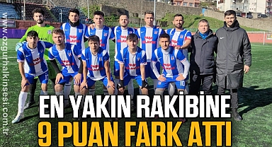 EN YAKIN RAKİBİNE 9 PUAN FARK ATTI