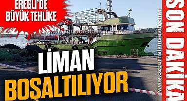 EREĞLİ'DE BÜYÜK TEHLİKE!