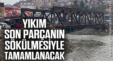 Fevkani'nin yıkımı son parçanın sökülmesiyle tamamlanacak