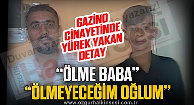 GAZİNO CİNAYETİNDE YÜREK YAKAN DETAY