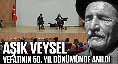 Halk Ozanı Âşık Veysel Vefatının 50. Yıl Dönümünde ZBEÜ 'de Anıldı