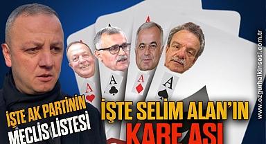 İŞTE SELİM ALAN'IN KARE ASI