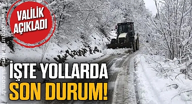 İŞTE YOLLARDA SON DURUM!
