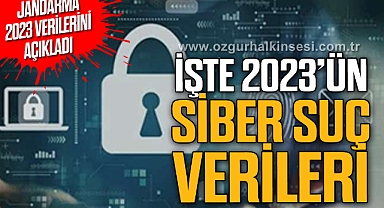 JANDARMA 2023 VERİLERİNİ AÇIKLADI