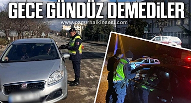 Jandarmadan gece gündüz denetim