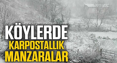 Kartpostallık görüntüler oluştu
