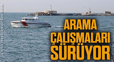 Kayıp 7 mürettebatını arama çalışmaları sürüyor