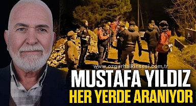 Kayıp yaşlı adam için arama çalışması başlatıldı