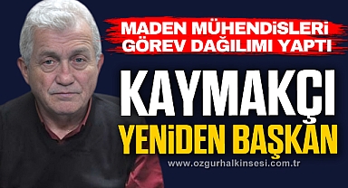 KAYMAKÇI YENİDEN BAŞKAN