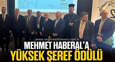 MEHMET HABERAL’A YUNANİSTAN’DAN YÜKSEK ŞEREF ÖDÜLÜ