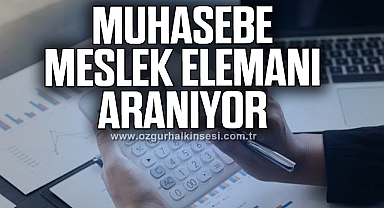 Muhasebe Meslek Elemanı Aranıyor