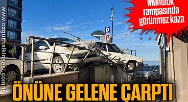 ÖNÜNE GELENE ÇARPTI