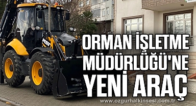 Orman İşletme Müdürlüğü'ne yeni araç